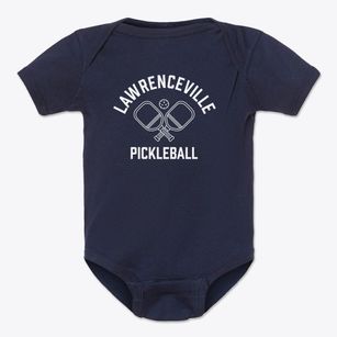 Lawrenceville Illinois Pickleball Baby Onesie