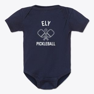 Ely Nevada Pickleball Baby Onesie