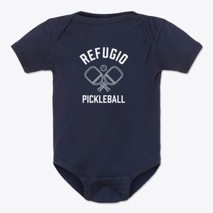 Refugio Texas Pickleball Baby Onesie