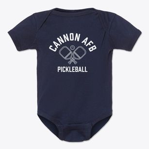 Cannon Afb New Mexico Pickleball Baby Onesie
