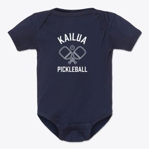 Kailua Hawaii Pickleball Baby Onesie