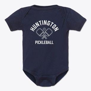 Huntington Massachusetts Pickleball Baby Onesie