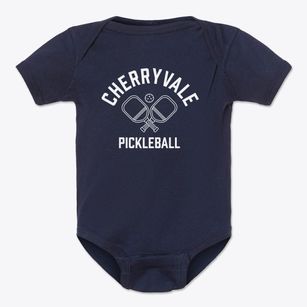 Cherryvale Kansas Pickleball Baby Onesie