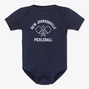 New Johnsonville Tennessee Pickleball Baby Onesie