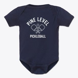 Pine Level North Carolina Pickleball Baby Onesie