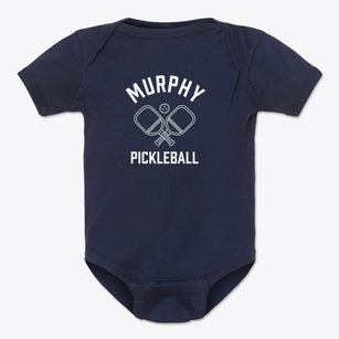 Murphy North Carolina Pickleball Baby Onesie