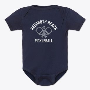 Rehoboth Beach Delaware Pickleball Baby Onesie