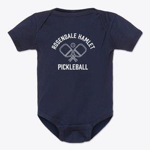 Rosendale Hamlet New York Pickleball Baby Onesie