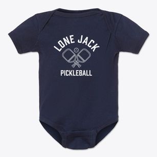 Lone Jack Missouri Pickleball Baby Onesie