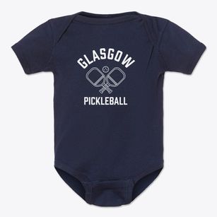 Glasgow Missouri Pickleball Baby Onesie