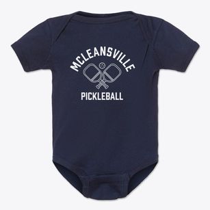 Mcleansville North Carolina Pickleball Baby Onesie