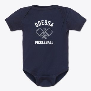 Odessa Washington Pickleball Baby Onesie