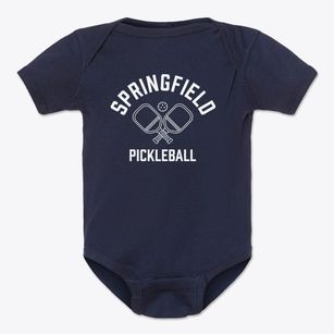 Springfield Illinois Pickleball Baby Onesie