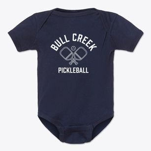 Bull Creek Missouri Pickleball Baby Onesie