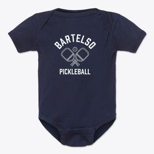 Bartelso Illinois Pickleball Baby Onesie