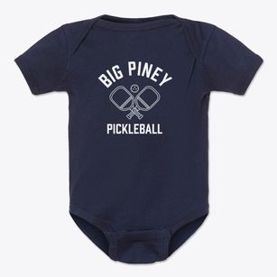 Big Piney Wyoming Pickleball Baby Onesie