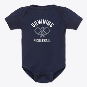 Downing Missouri Pickleball Baby Onesie