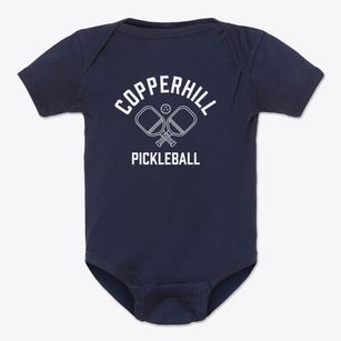 Copperhill Tennessee Pickleball Baby Onesie