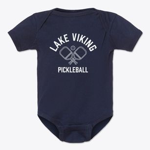 Lake Viking Missouri Pickleball Baby Onesie