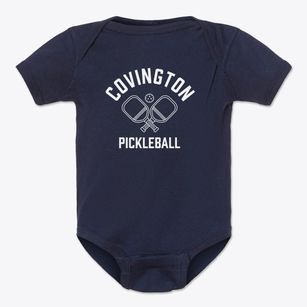 Covington Texas Pickleball Baby Onesie
