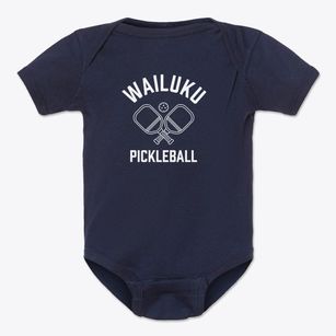 Wailuku Hawaii Pickleball Baby Onesie