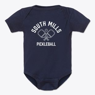 South Mills North Carolina Pickleball Baby Onesie