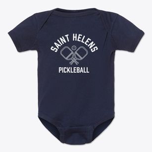 St. Helens Oregon Pickleball Baby Onesie