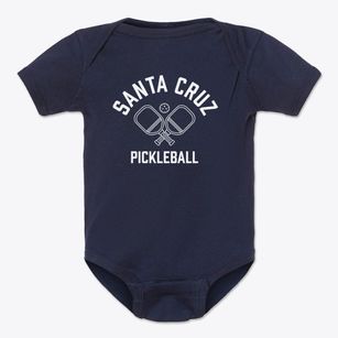 Santa Cruz Texas Pickleball Baby Onesie