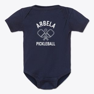 Arbela Missouri Pickleball Baby Onesie
