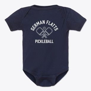 German Flatts New York Pickleball Baby Onesie