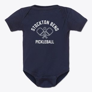 Stockton Bend Texas Pickleball Baby Onesie