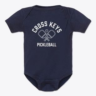 Cross Keys Pennsylvania Pickleball Baby Onesie