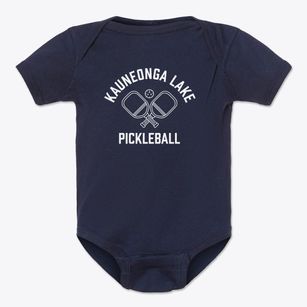 Kauneonga Lake New York Pickleball Baby Onesie