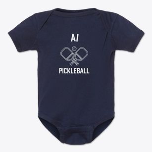 Ai Ohio Pickleball Baby Onesie