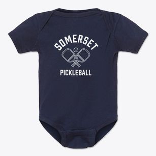 Somerset Kansas Pickleball Baby Onesie