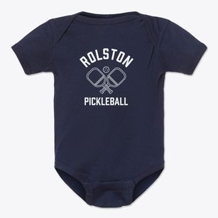 Rolston Georgia Pickleball Baby Onesie