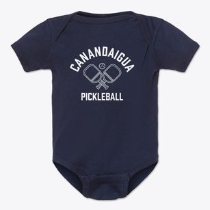 Canandaigua New York Pickleball Baby Onesie