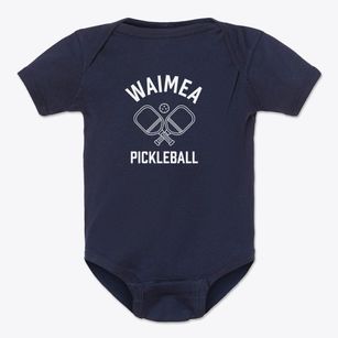 Waimea Hawaii Pickleball Baby Onesie
