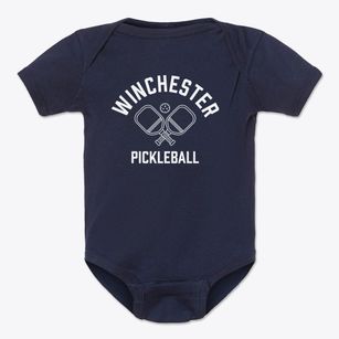 Winchester Connecticut Pickleball Baby Onesie