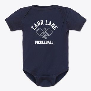 Carr Lane Missouri Pickleball Baby Onesie