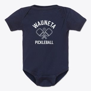 Wauneta Kansas Pickleball Baby Onesie