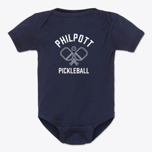 Philpott Virginia Pickleball Baby Onesie