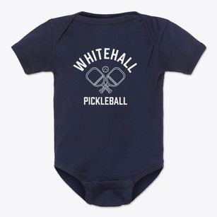 Whitehall Georgia Pickleball Baby Onesie