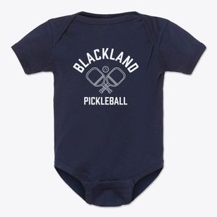 Blackland Mississippi Pickleball Baby Onesie