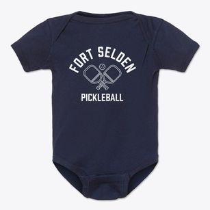 Fort Selden New Mexico Pickleball Baby Onesie