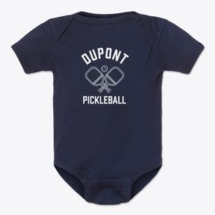 Dupont Washington Pickleball Baby Onesie