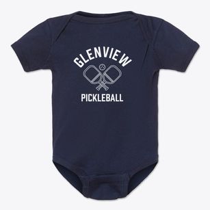 Glenview Maryland Pickleball Baby Onesie