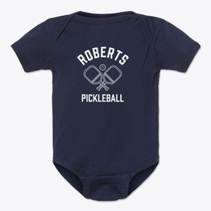 Roberts Tennessee Pickleball Baby Onesie