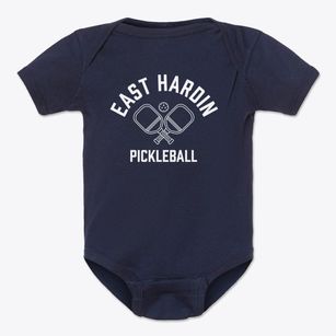 East Hardin Illinois Pickleball Baby Onesie
