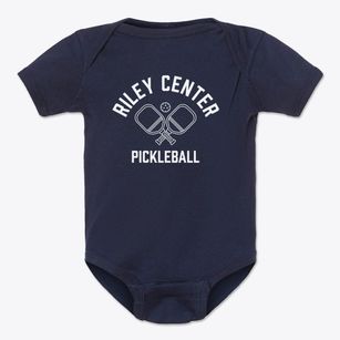 Riley Center Michigan Pickleball Baby Onesie
